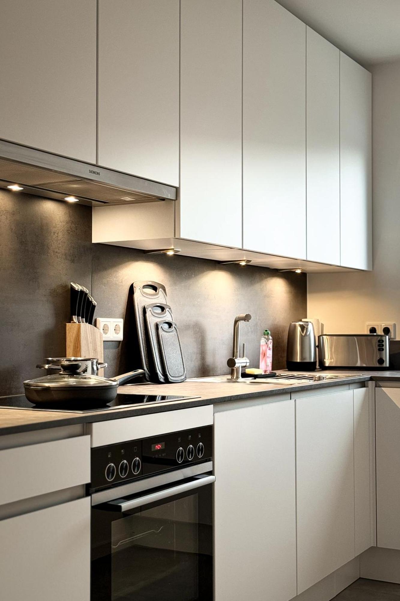 Aparthome Eching Deluxe Near Munich Airport Exteriér fotografie